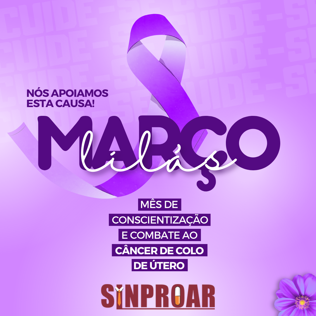Post instagram para março lilás